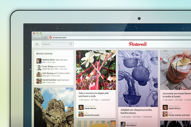 pinterest new design