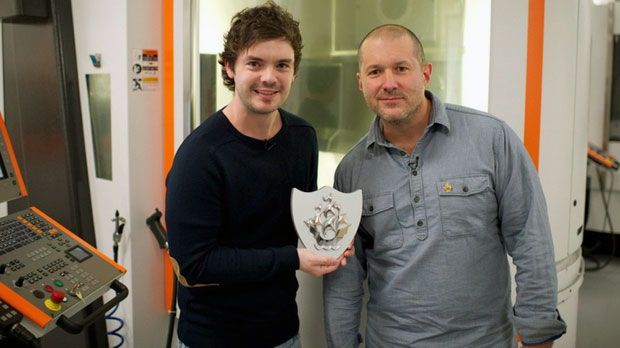 Jonathan Ive Blue Peter Badge