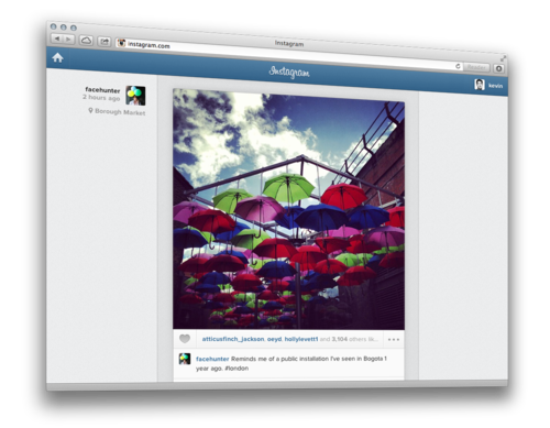Instagram launched Web Feed